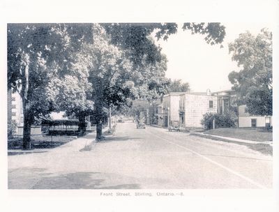 Photograph of Front St. Stirling, Ontario