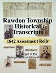 Rawdon Township Historical Transcripts: 1842 Assessment Rolls