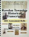 Rawdon Township Historical Transcripts: 1851 Assessment Roll