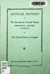 Annual Report of the Springbrook Pastoral Charge, 1927