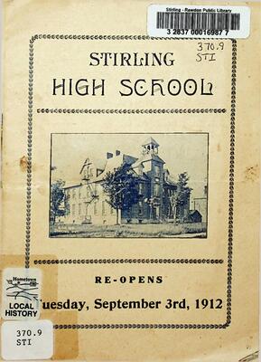 Stirling High School, 1912