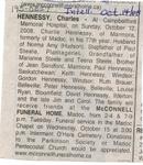 Charles (Charlie) Hennessy Obituary, Intelligencer