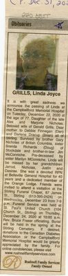 Linda Joyce Grills Obituary, Community Press