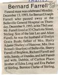 Bernard Farrell Obituary