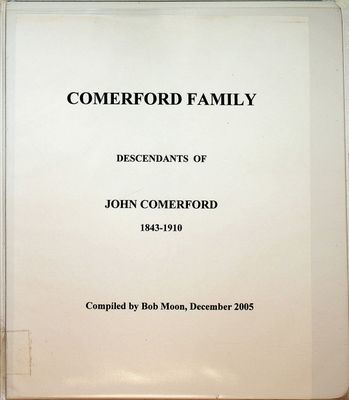 Comerford Family - Descendants of John Comerford 1843-1910