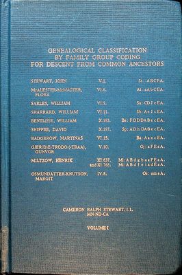 Genealogical Classification by Family Group Coding for Descent from Common Ancestors - Volume 1