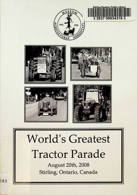 World's Greatest Tractor Parade August 20th 2008 DVD