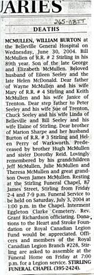 William Burton McMullen Obituary