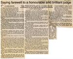 William (Bill) J. Pickett Newspaper Article Tribute