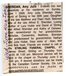 Amy Julia Sheridan Obituary, Intelligencer