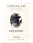 Alex Winkler Memorial Service