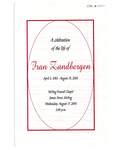 Fran Zandbergen Celebration of Life Service