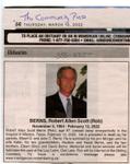 Robert Allen Scott (Rob) Berns Obituary, Community Press