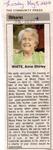 Anne Shirley White Obituary, Community Press