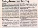 Stirling-Rawdon council roundup, EMC (2010)