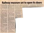 Railway museum set to open its doors, EMC (2011)