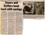 Diners and Duffers book back with savings, Community Press (2019)