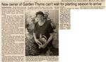 New owner of Garden Thyme can't wait for planting season to arrive, Community Press (2002)
