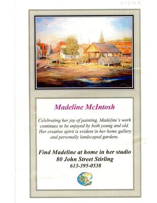 Madeline McIntosh Gallery (1985-1990)