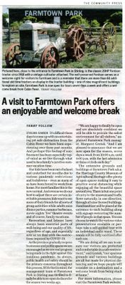 A visit to Farmtown Park offers an enjoyable and welcome break, Community Press (2021)