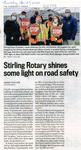 Stirling Rotary shines some light on road safety, Community Press (2022)