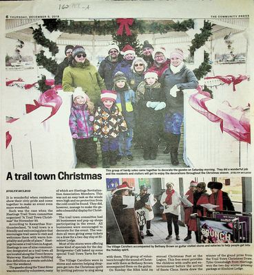 A trail town Christmas, Community Press (2019)