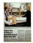 Safety first at Rotary's twentieth annual Giant Yard Sale, Community Press (2020)