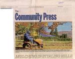 Mulching in Stirling Hills, Community Press (2023)