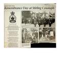 Remembrance Day at Stirling Cenotaph, Stirling News Argus (2004)