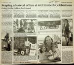 Reaping a harvest of fun at 4-H Ninetieth Celebrations