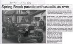 Spring Brook parade enthusiastic as ever, Community Press (2006)