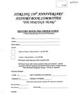 Stirling 150th Anniversary History Book Order Form