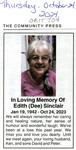 Edith (Dee) Sinclair Obituary, Community Press