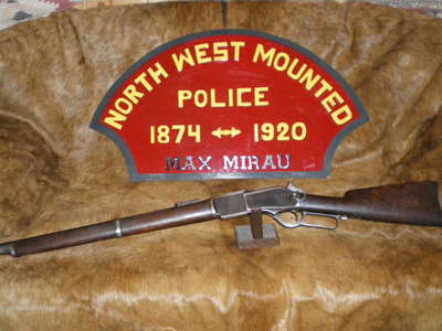 First Rifle Issued to N.W.M.P.