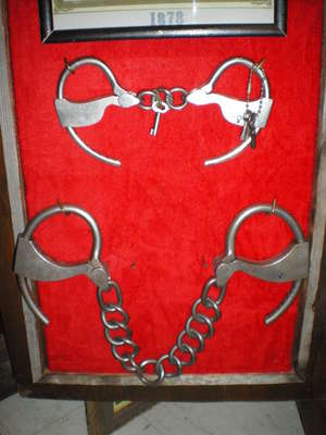 Handcuffs and Leg Irons