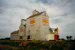 A Grain Elevator in Bulyea, Saskatchewan