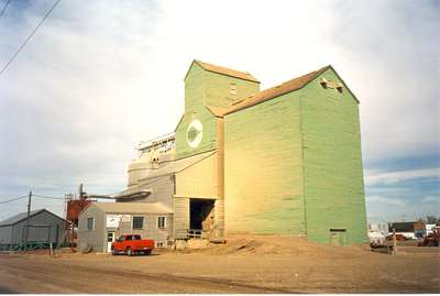 An Elevator In Central Butte Saskatchewan