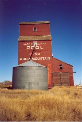 An Elevator In Wood Mountain Saskatchewan