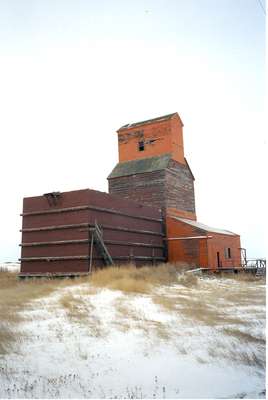 An Elevator In Neidpath Saskatchewan