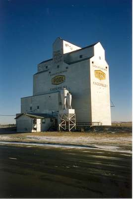 An Elevator In Kindersley Saskatchewan