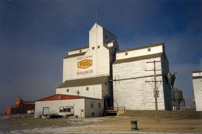 An Elevator In Shaunavon Saskatchewan