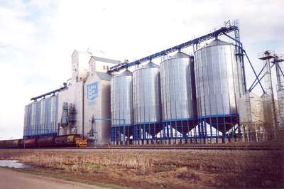 An Elevator In Redvers Saskatchewan