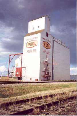 An Elevator In Antler Saskatchewan