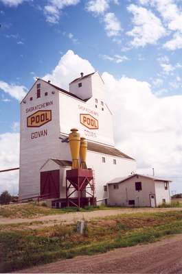 An Elevator In Govan Saskatchewan