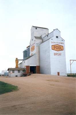 An Elevator In Birsay Saskatchewan