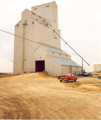 An Elevator In Trigure Saskatchewan