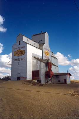 An Elevator In Vanguard Saskatchewan