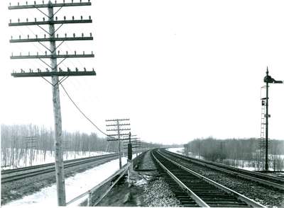 CPR railway track, not Swift Current, n.d.