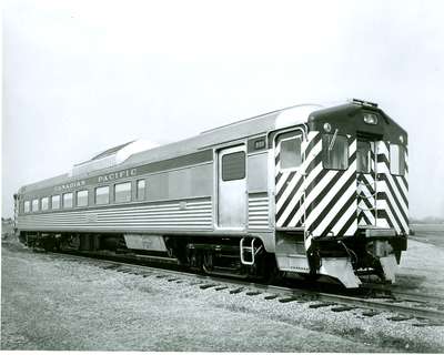 CPR car, &quot;Dayliner 9100&quot;, not Swift Current, n.d.