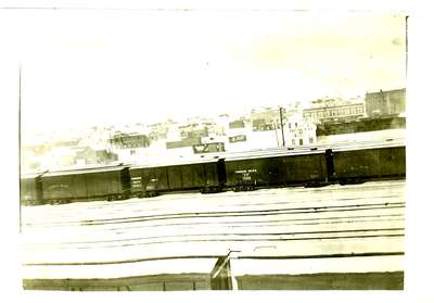 CPR yards in Swift Current, c. 1918.